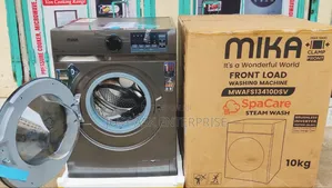 10kgs Mika Washing Machine - Steam Wash and Spin (Front Load)
