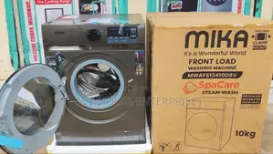 10kgs Mika Washing Machine - Steam Wash and Spin (Front Load)