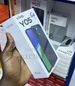 New Vivo Y04 64 GB Black