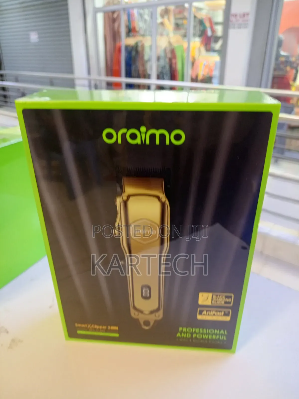 Oraimo Smartclipper 2 Gold Professional Rechargeable Barber Machine