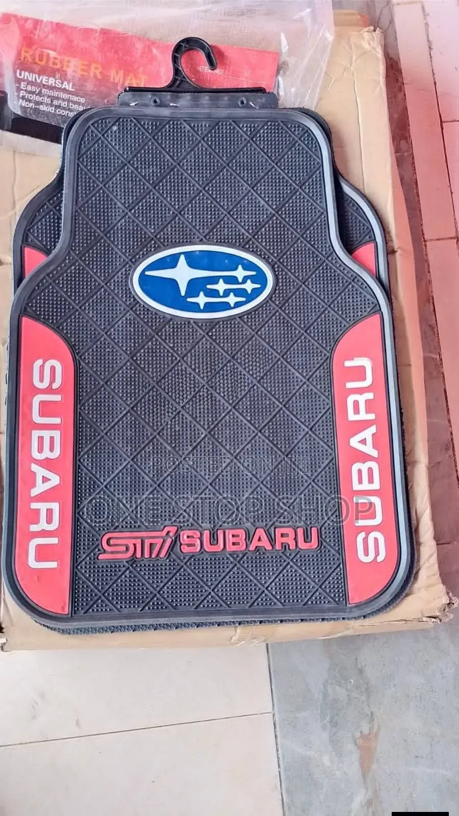 Subaru Branded Floor Durable Protection Floor Mats