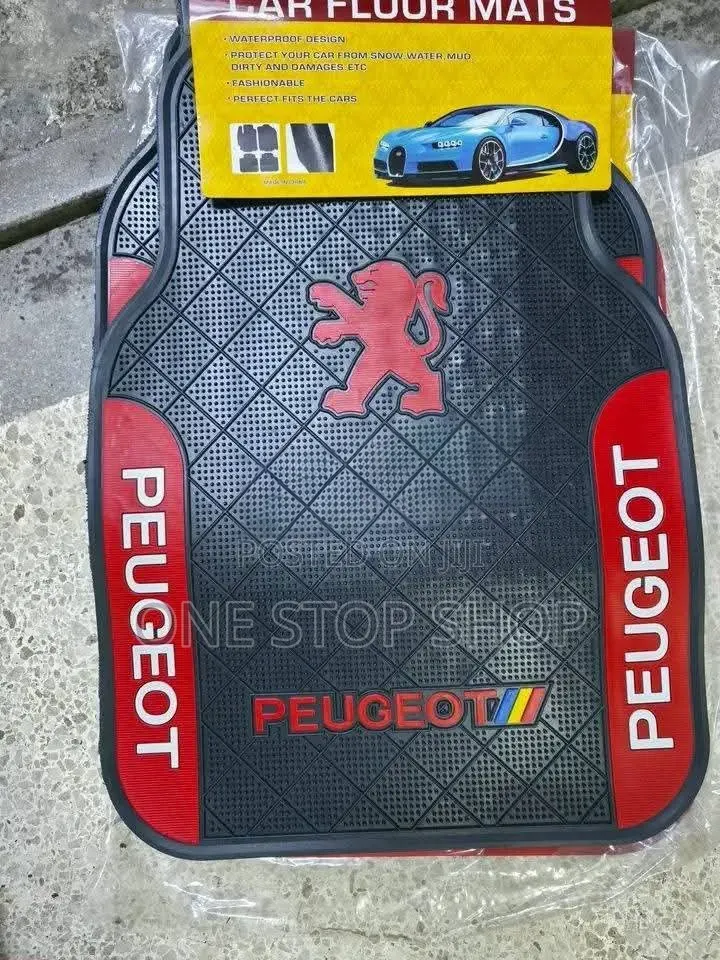 Peugout Car Models 5pc Protect Front Rear Footwells