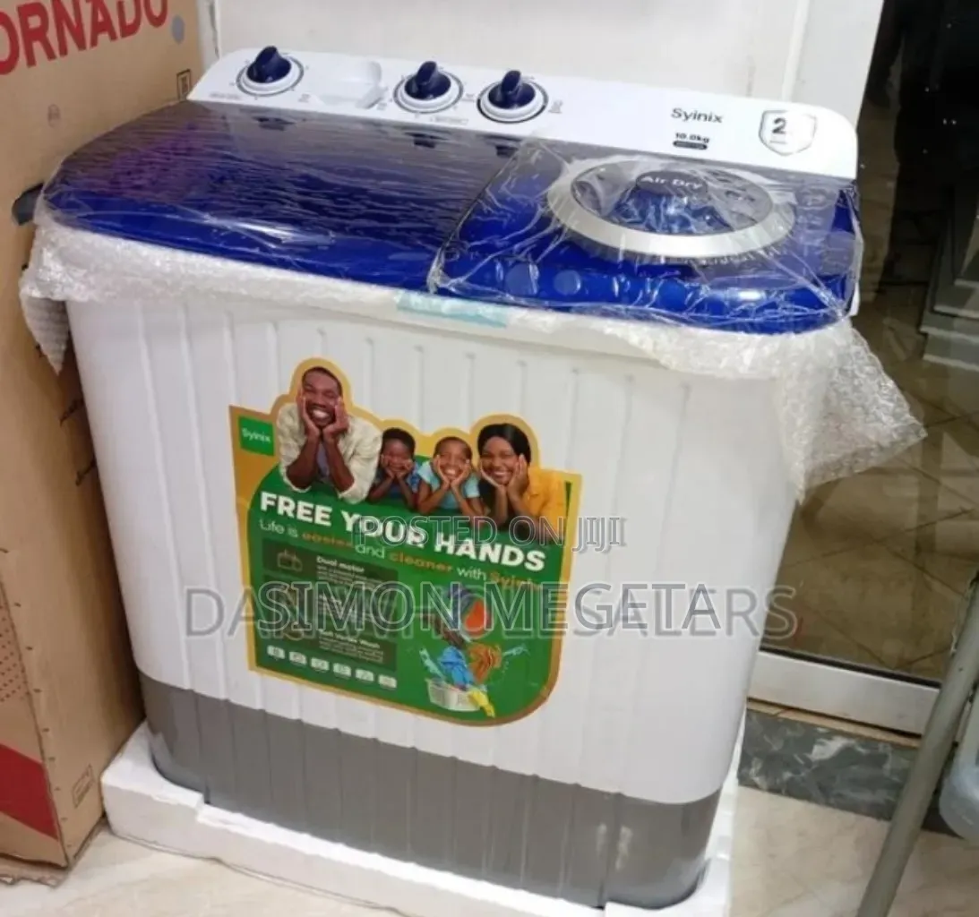 Quality Big One Syinix 10kg Washing Machine. Heavy Duty
