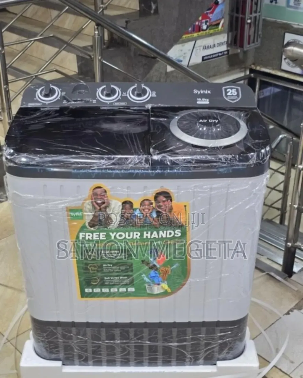 Home Use Syinix 10kg Washing Machine. Pay on Delivery