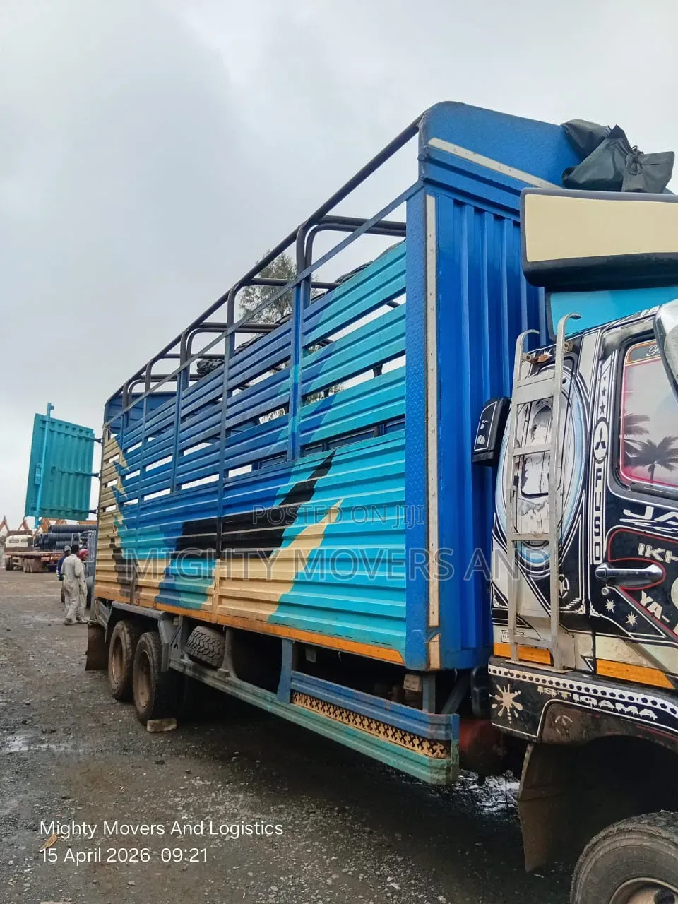 (Open Body) Trucks for Transport Services Available