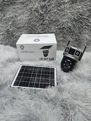 V380 4g Dual Lens Solar Powered CCTV Camera 4mp