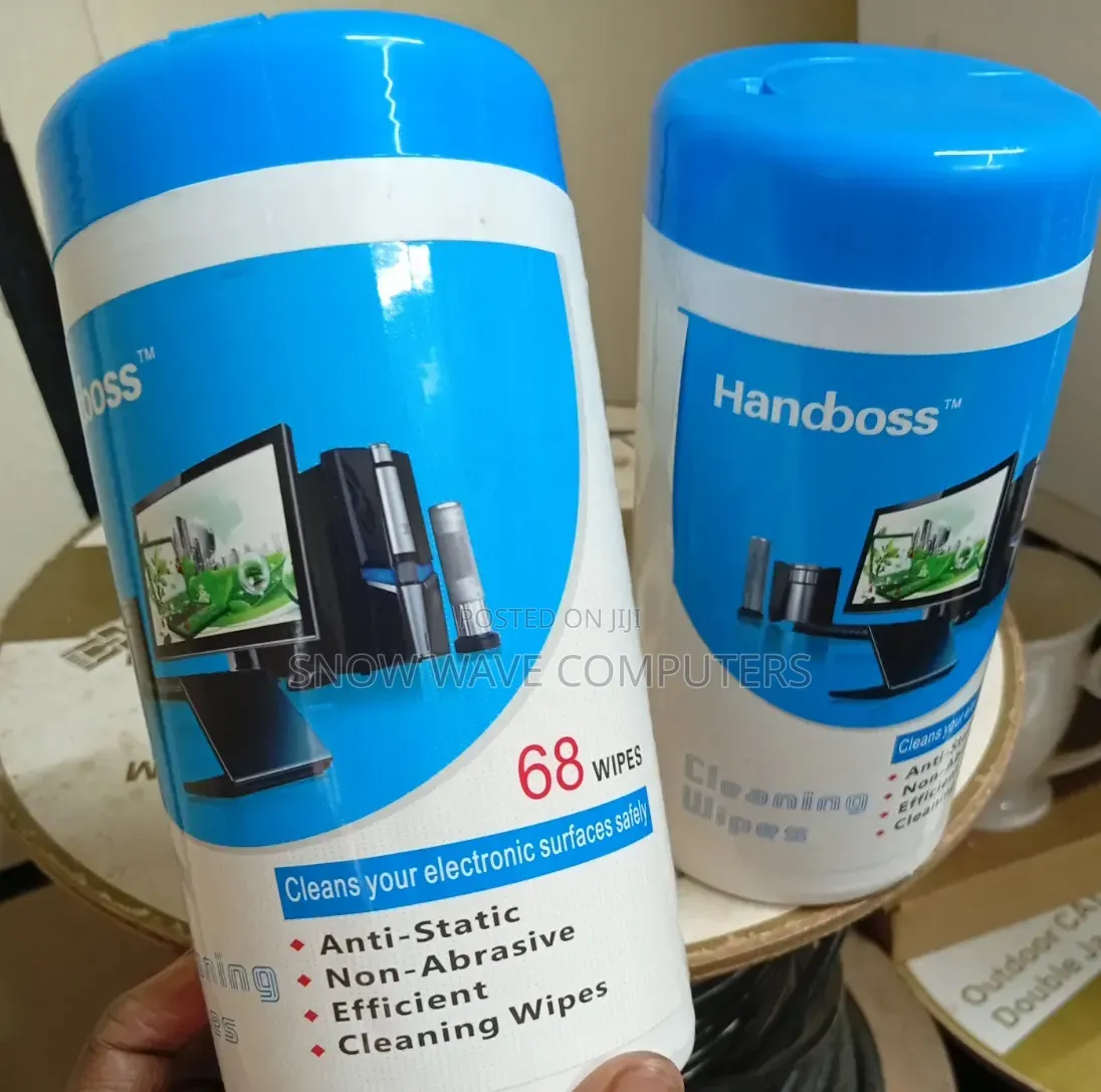 Handboss Anti-Static Cleaning Wipes for Electronics, Laptops