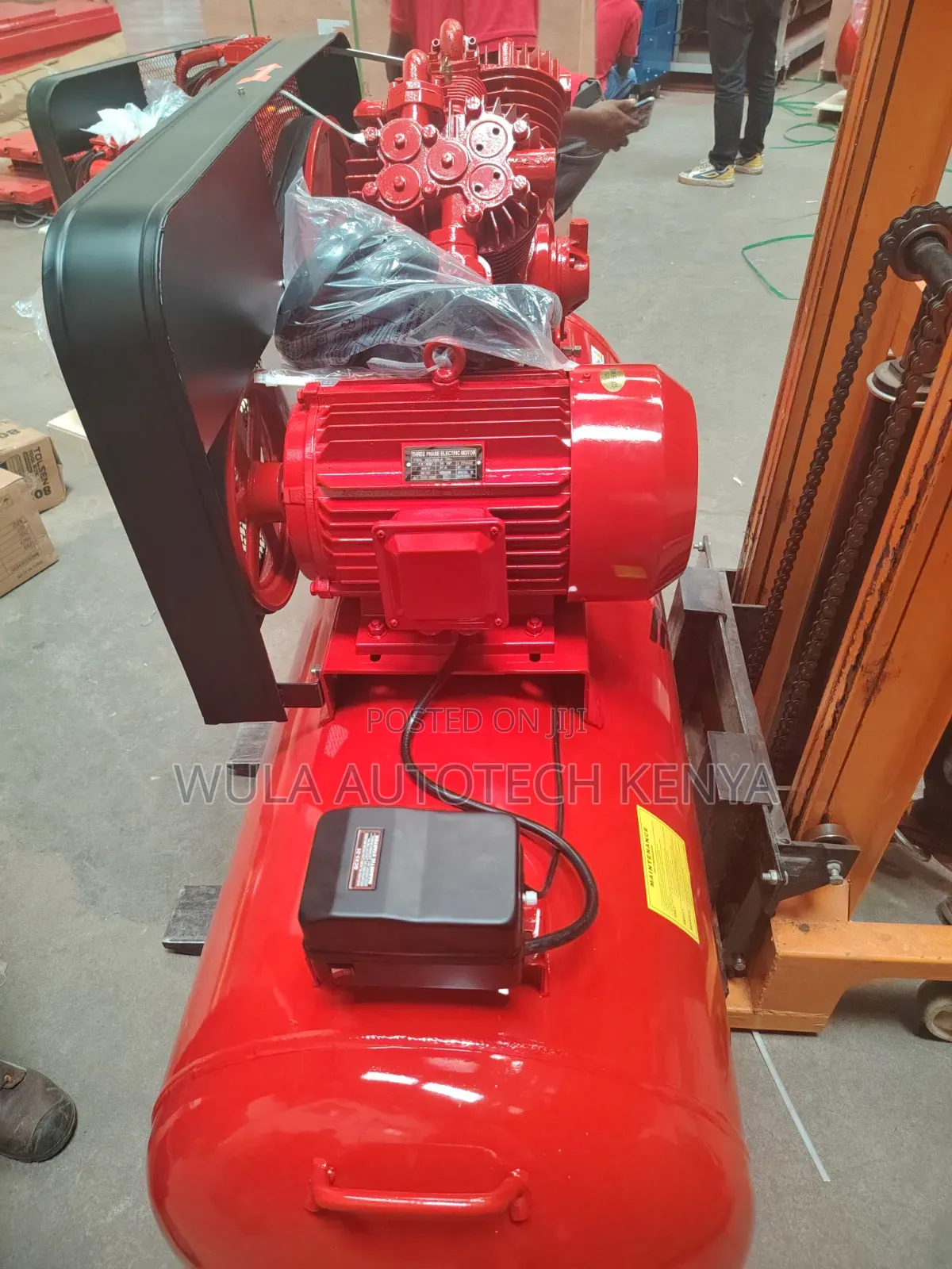 Industrial Use Commercial 500l /380v Air Compressor Machine Sunshine