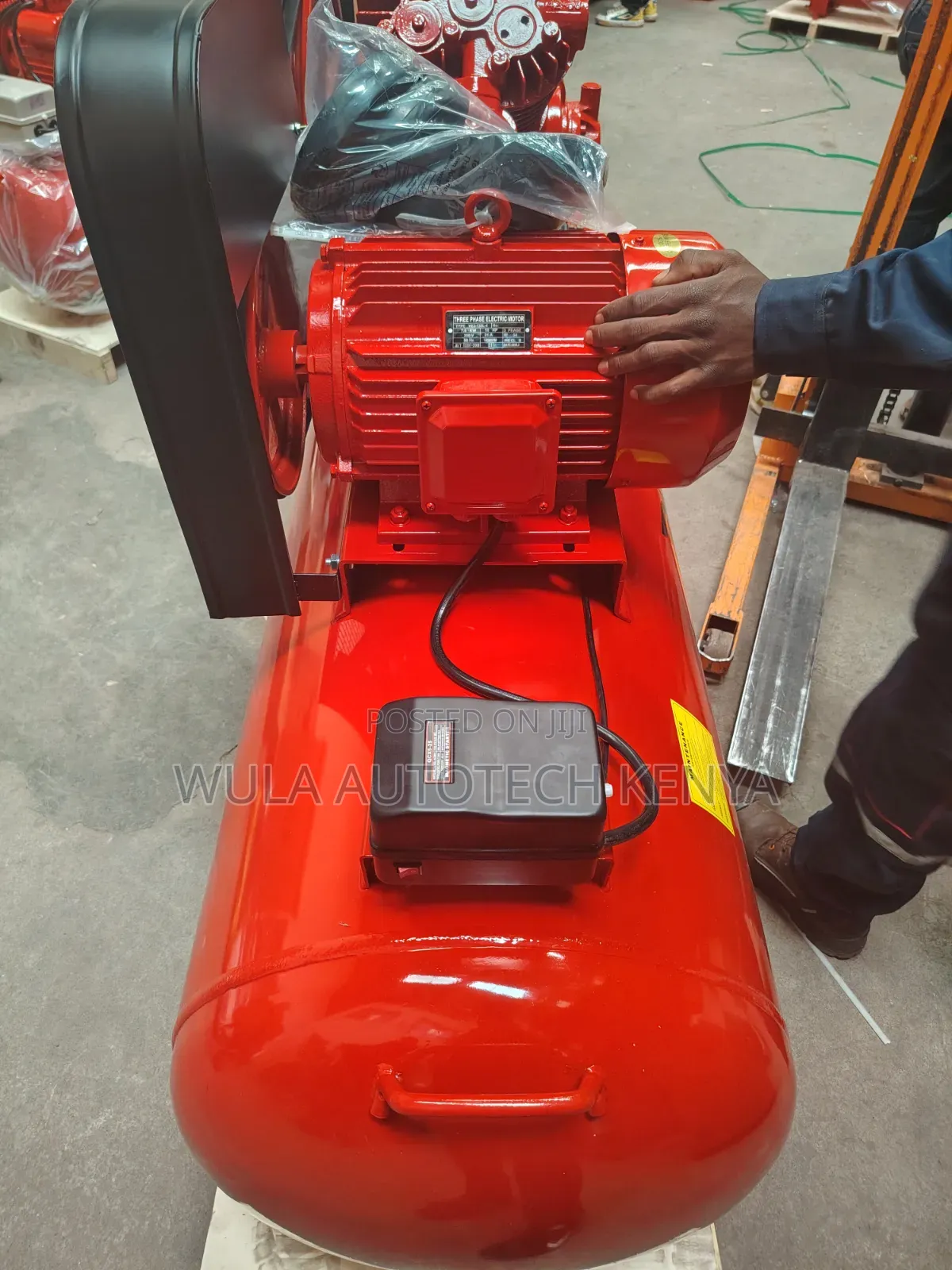 Excellent Efficiency and Durability 500l Air Compressor Machine Wula