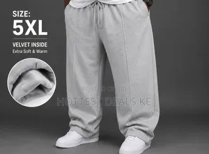 Denim Cargo Joggers/Sweatpants