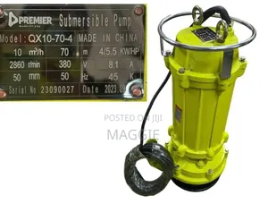 1 Phase 3hp 38m Head 2" Outlet Submersible/Mining