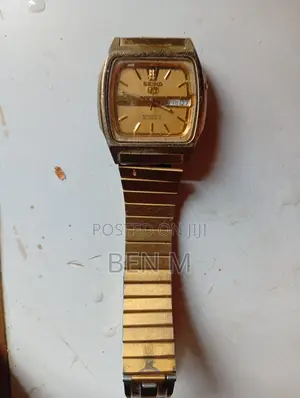 Seiko 5 Gold Watch 7s26-5861