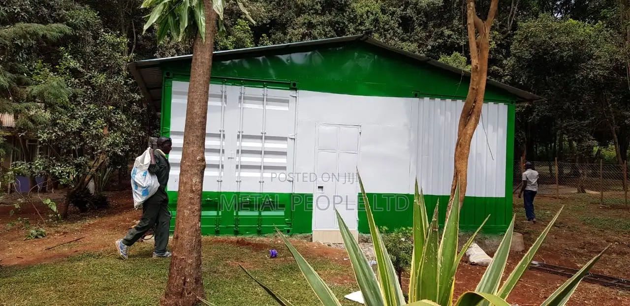Container on-Site Office. Up in Days.