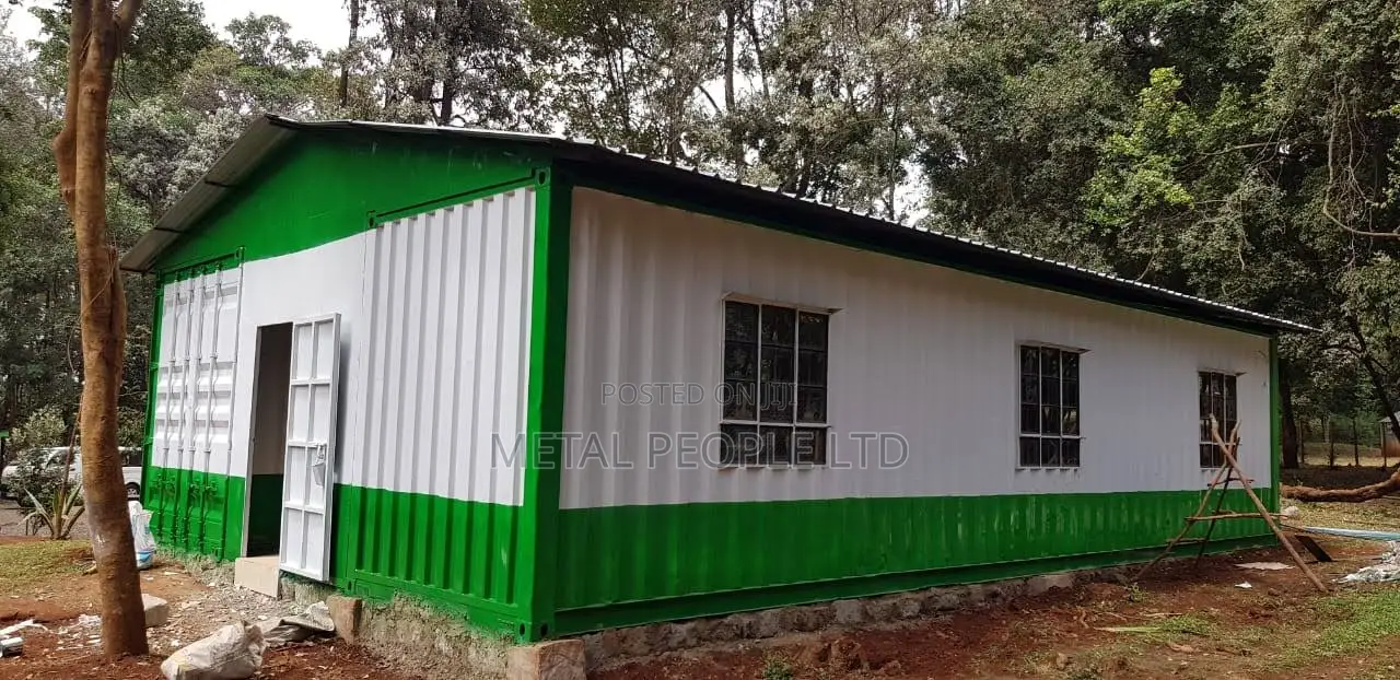 Container on-Site Office. Up in Days.
