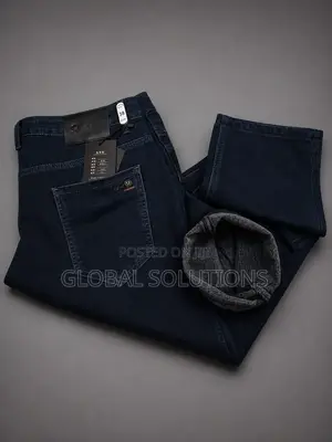 Woolen Fleece Jeans