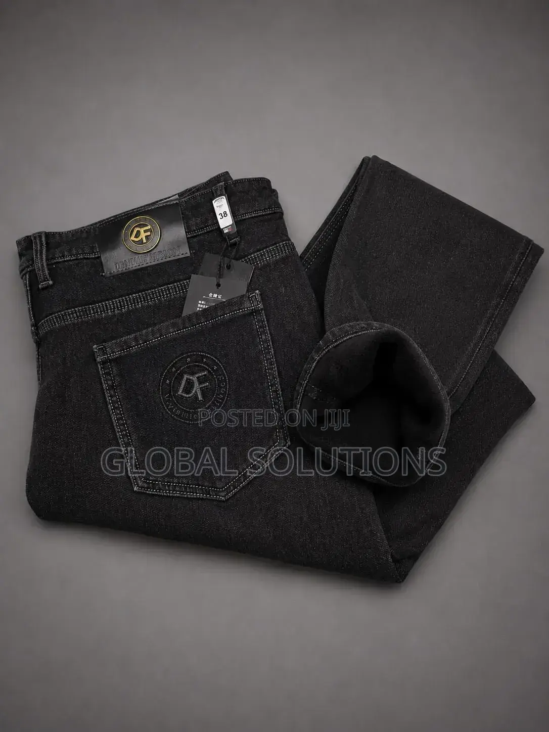 Woolen Fleece Jeans