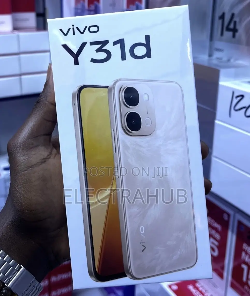 New Vivo Y31d 256 GB Black