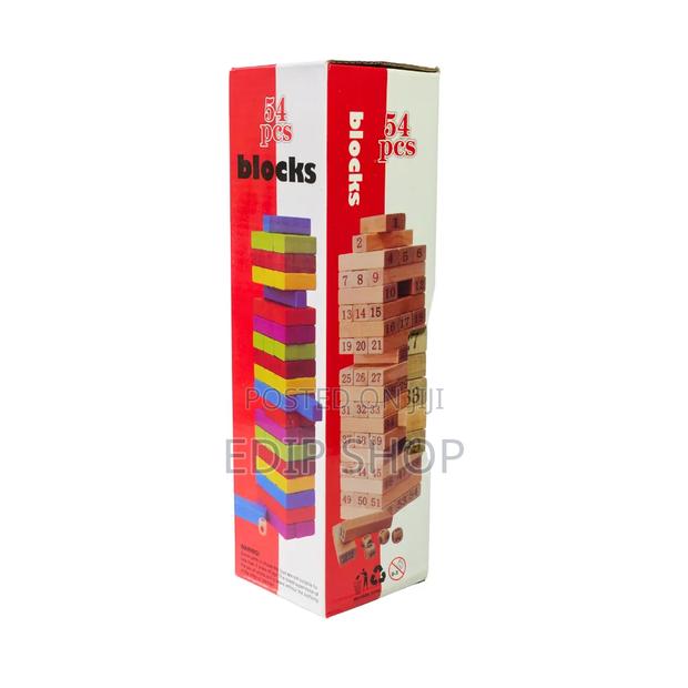 *Colored 54 PCS Jenga Block* - main view
