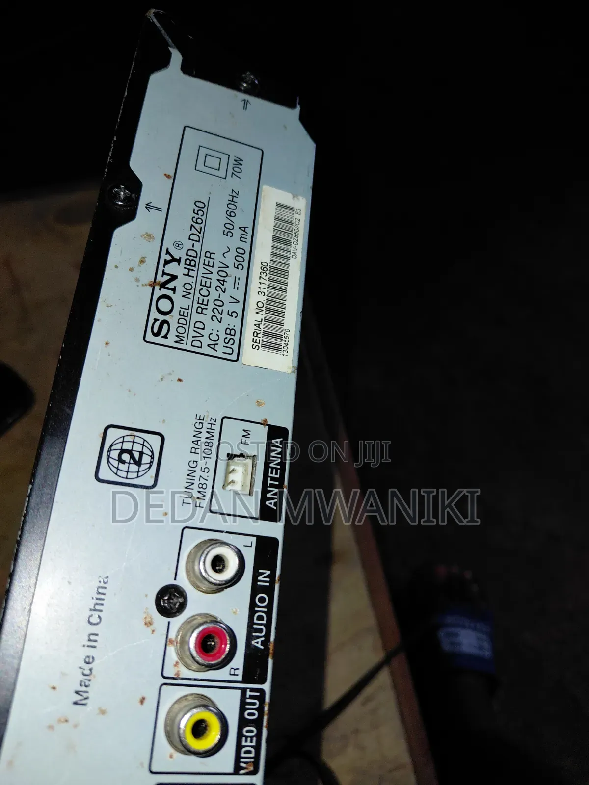 Sony Hometheater Dz 650