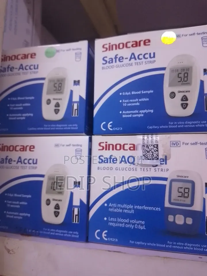 Blood Glucose Test Strip. Sinocare Blood Glucose Test Strip