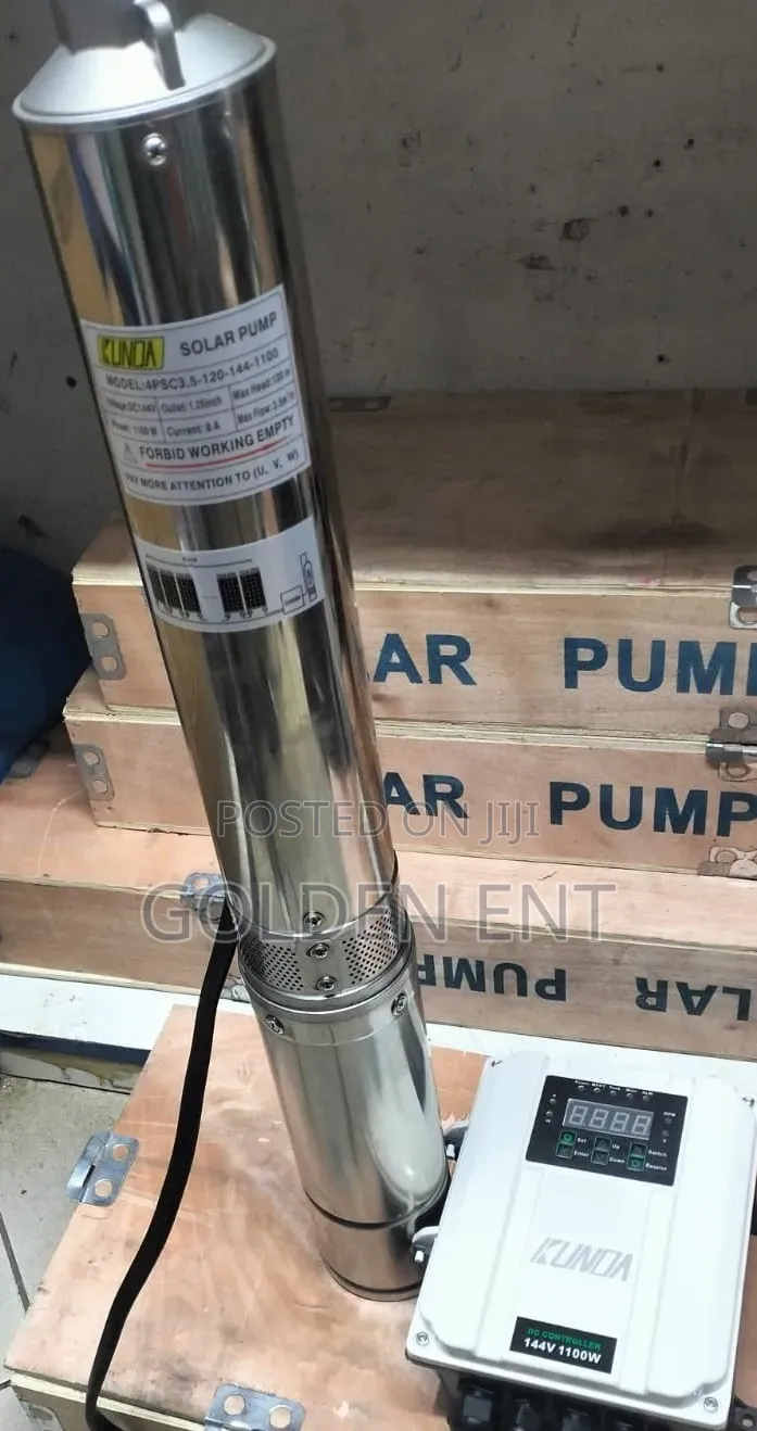 150m 2200w Kunda Solar Pump/Quality Water Pump