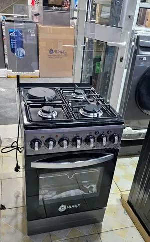 Nunix 3gas+1electric Plate Standing Cooker