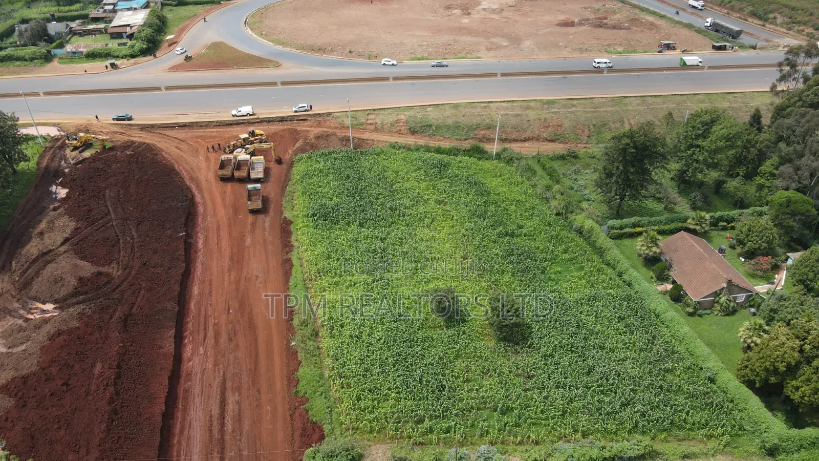 1.5 Acres Touching Waiyaki Way Kamandura Interchange