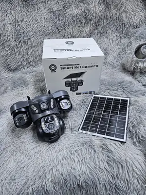 Triple Lens Wifi Solar PTZ Camera Outdoor V380 Pro