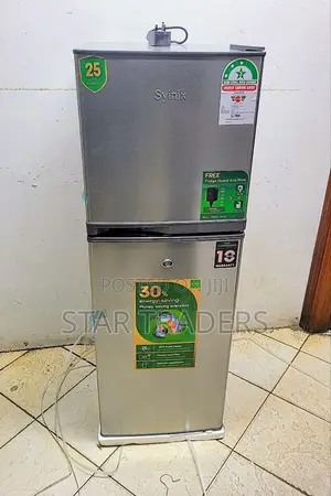 Syinix Double Door Refrigerator 137 Litres
