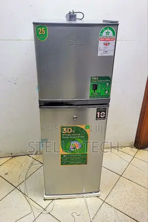 Syinix Double Door Refrigerator 137 Litres