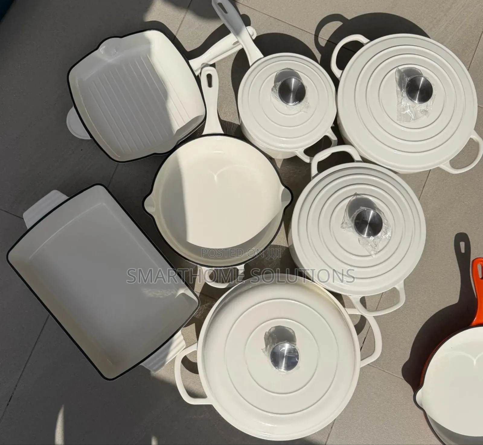11pcs Cast Iron Cookware Set