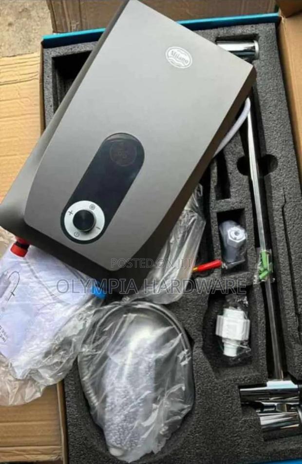 Milano Black Water Heater