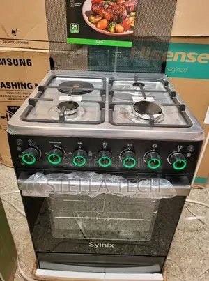 Syinix Standing Cooker With Electric Oven 50*