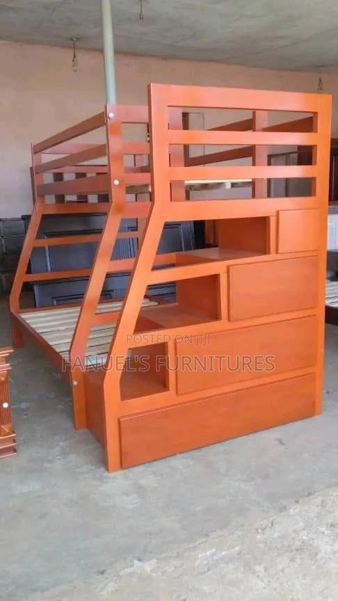 Brown Double Decker Bed