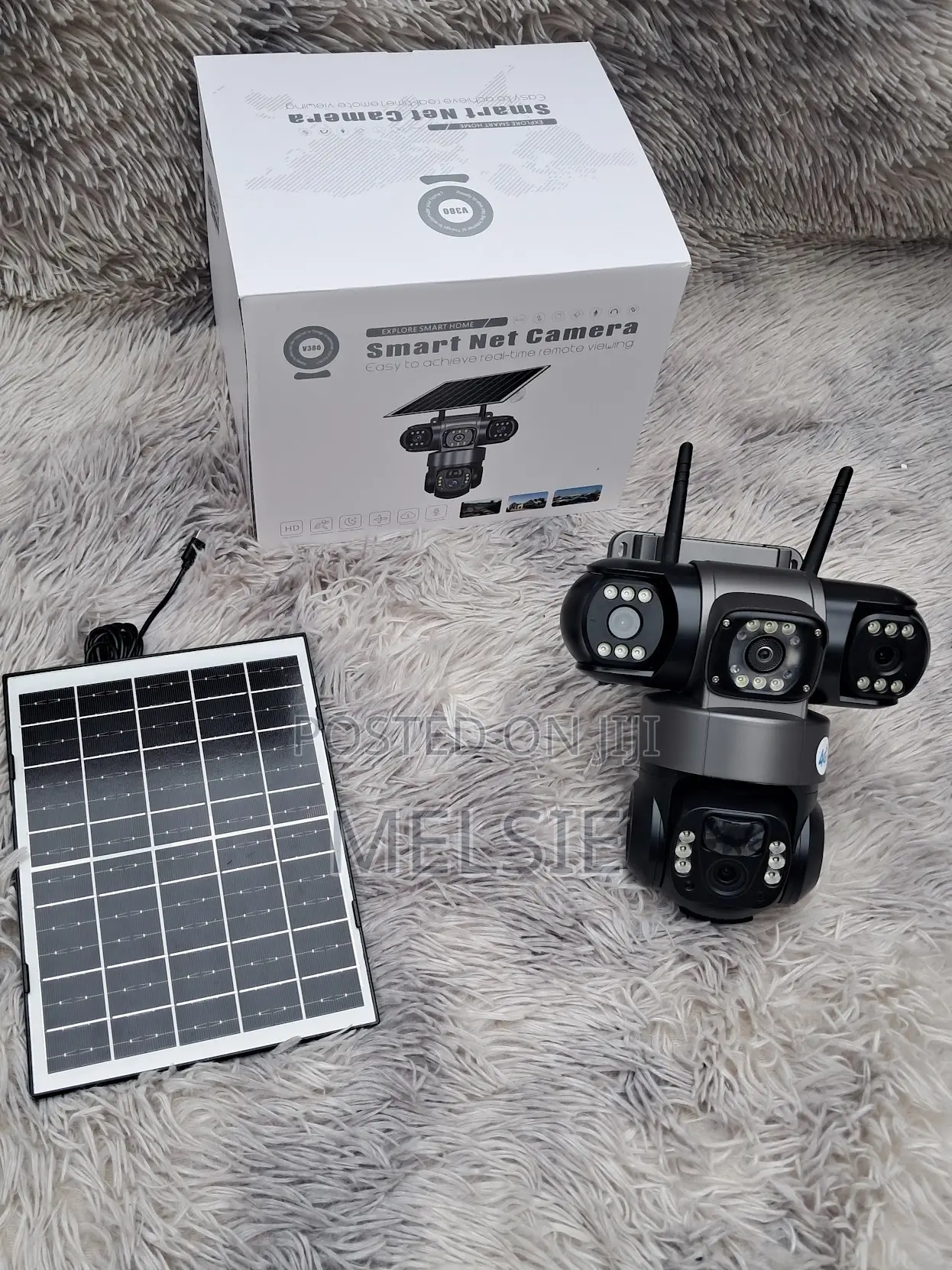 V380 Pro Outdoor Wifi Triple Lens CCTV System Camera