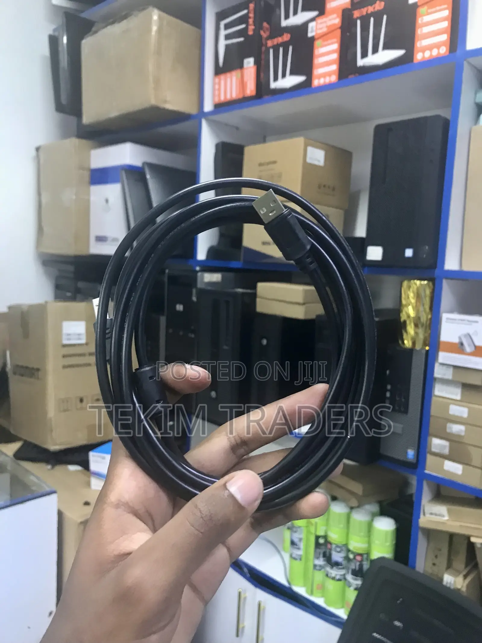 Ex-Uk Usb 3.0 Printer Cable - 1.8m a to B for All Printers Scanners