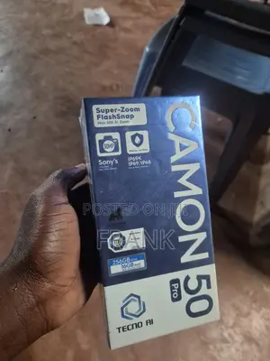 New Tecno Camon 50 Pro 256 GB