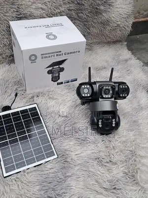 Wifi Solar PTZ Camera Triple Lens Camera Available