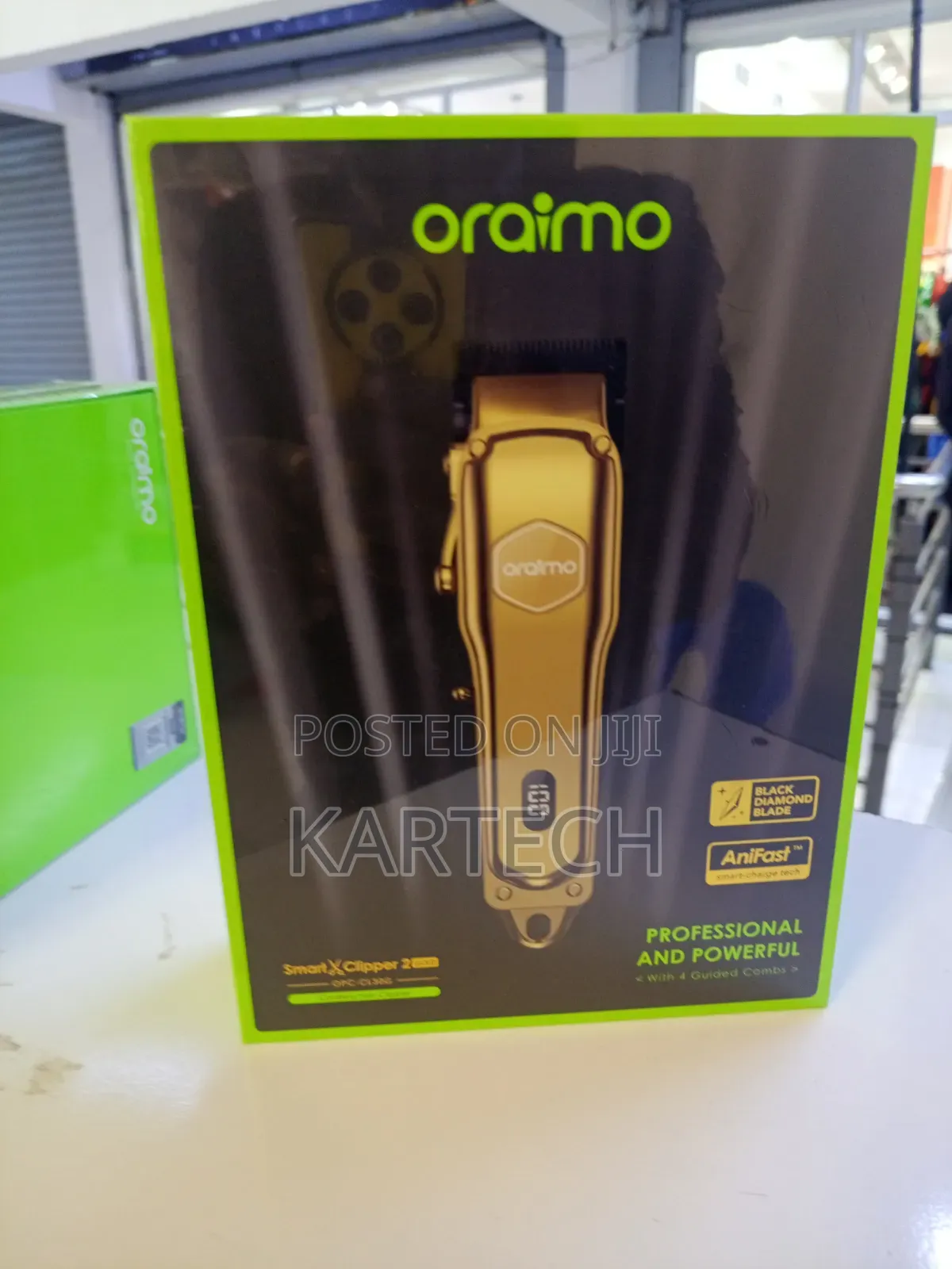 Oraimo Smartclipper 2 Gold Opc-Cl30g Rechargeable Cordless Clipper