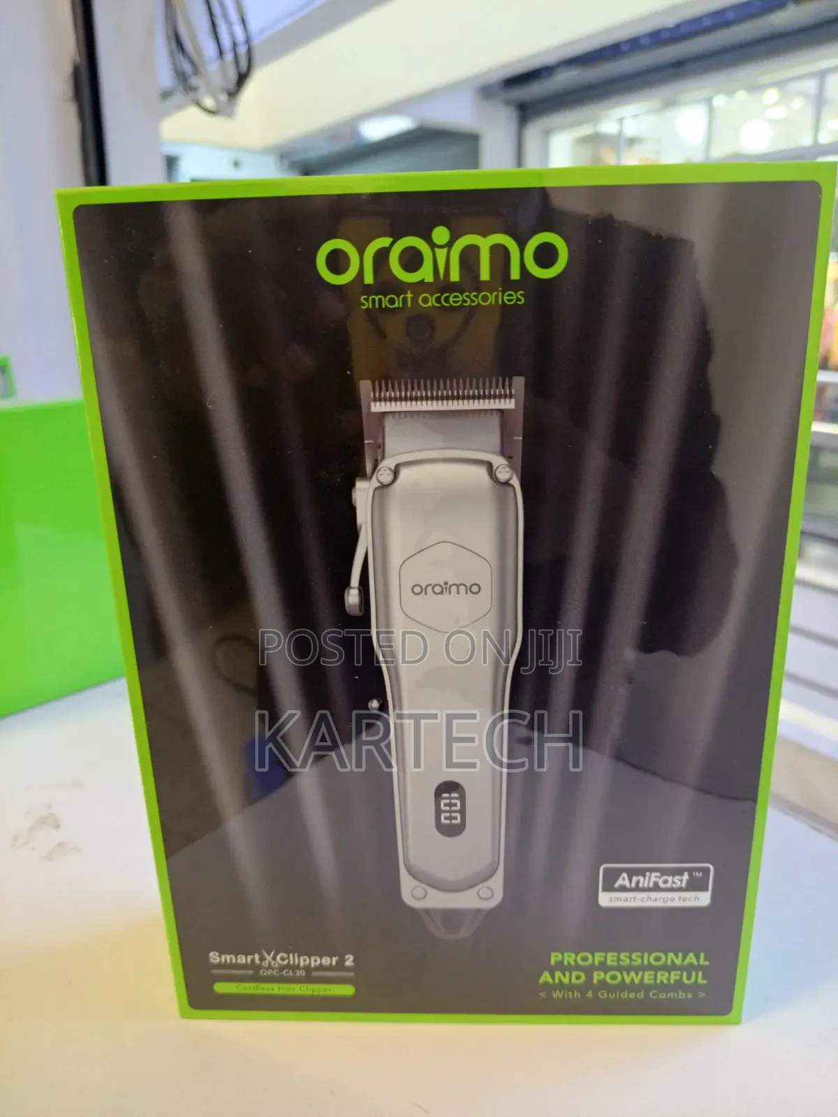 Oraimo Smartclipper 2 Opc-Cl30 Silver Cordless Hair Clipper