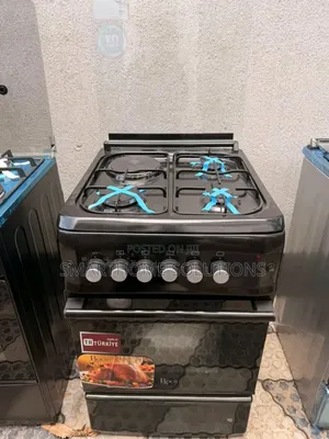Roch Standing 3g,1e Gas Cooker (Turkey Premium) 50*55 - Electric Oven