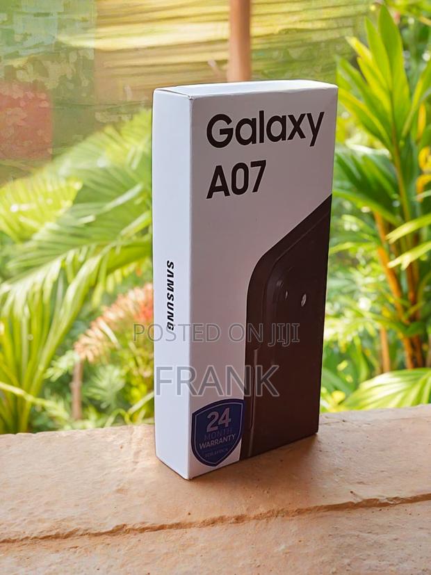 New Samsung Galaxy A07 4G 64 GB Black