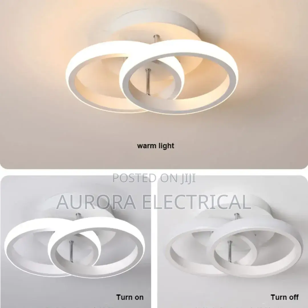 Flush Mount Led Circle Ceiling Light.