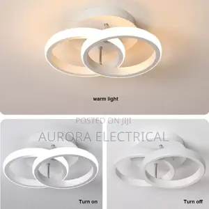 Flush Mount Led Circle Ceiling Light.