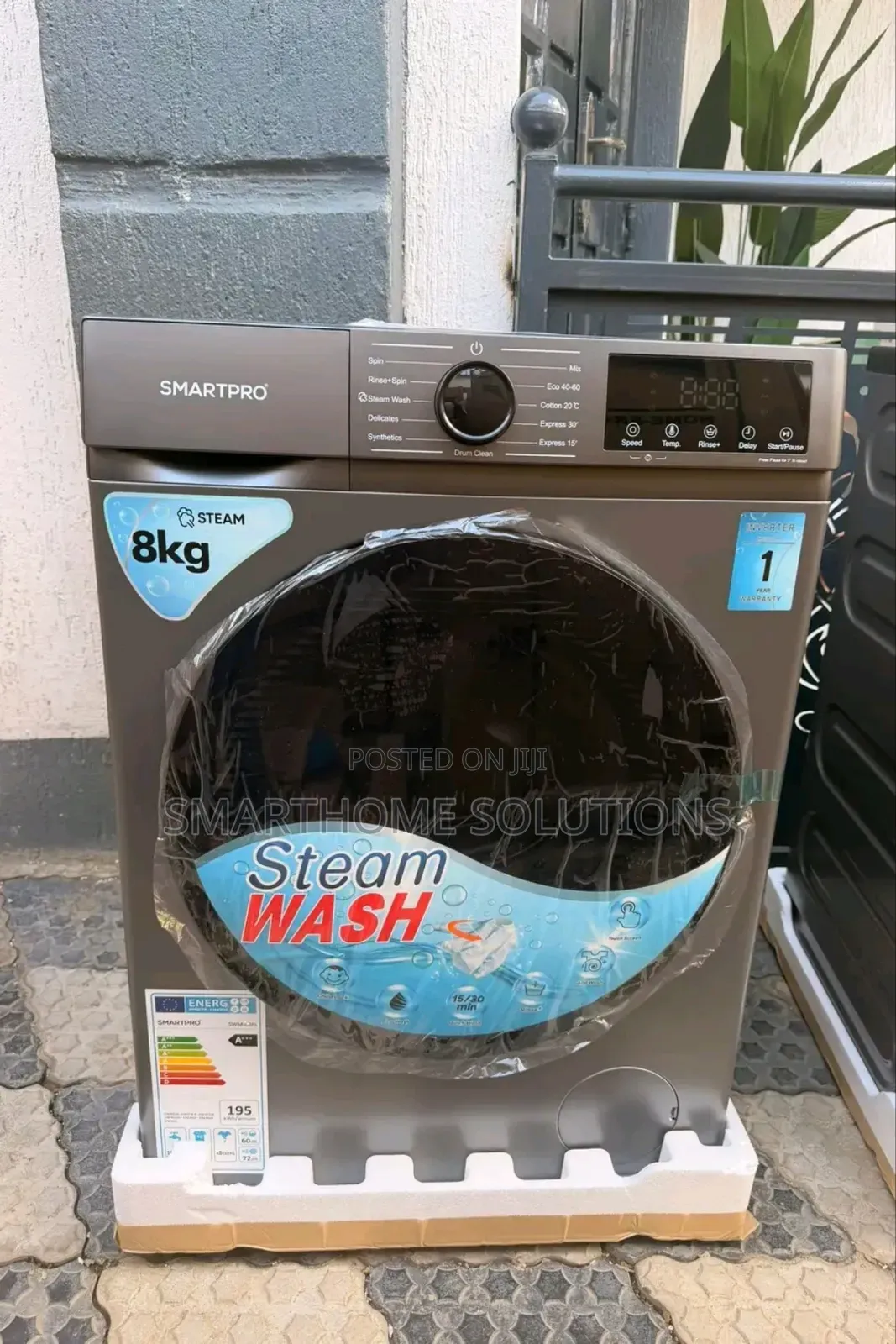 Smart Pro 8kg Washing Machine Fully Automatic Front Load