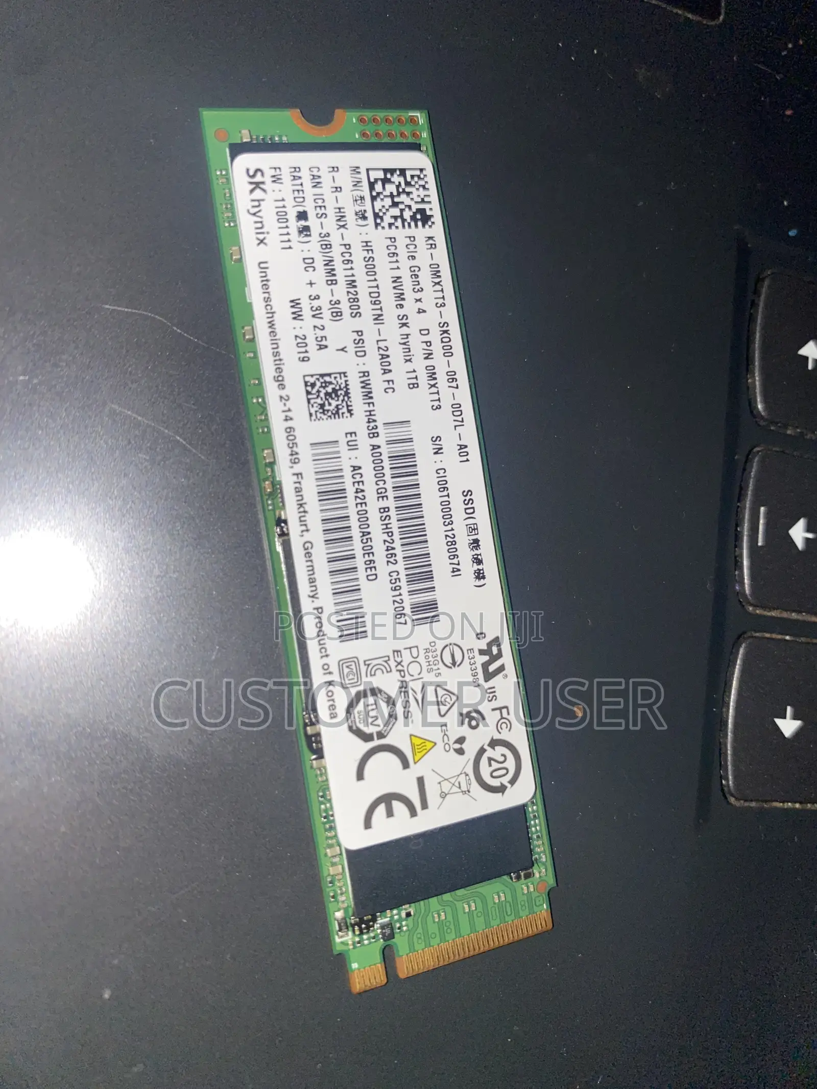 1 Tb Solid State Drive (Ssd)