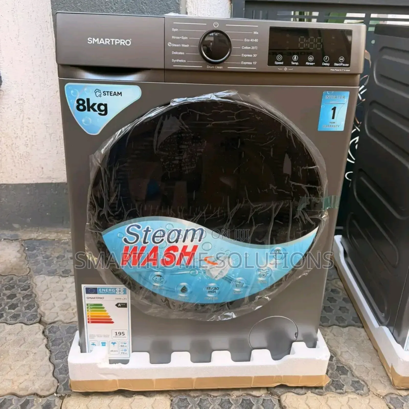Smartpro Front Load Washing Machine 8kg + Free Delivery!