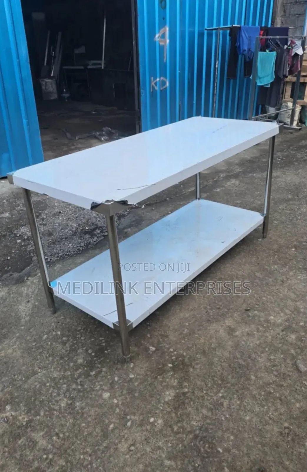 5*2ft Ss 304 Customized Worktop Commercial Kitchen