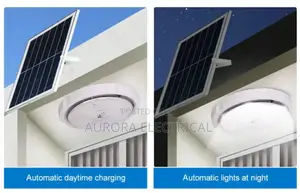 200 and 100 Wattssolar Ceiling Light