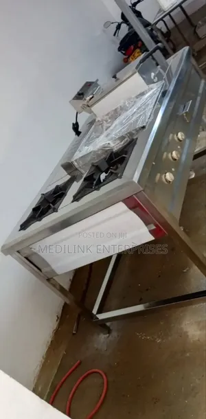 2-Burner+Grindle+Single Fryers(Combined Cooker)